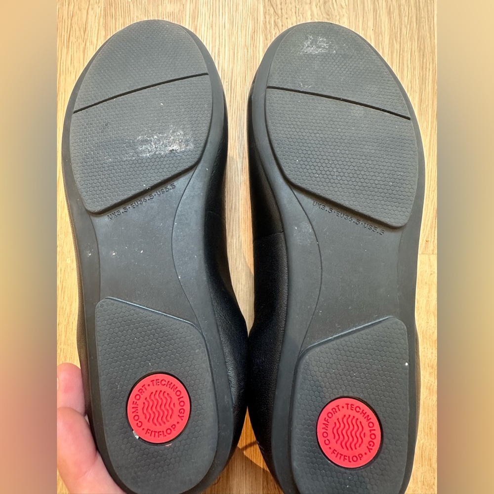 Black Ballet Flats - EUC - Picture 4 of 6